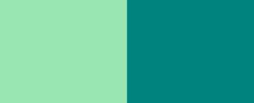 Does blue and green make teal?
