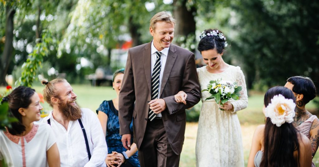 Does the bride have to walk to a different song?