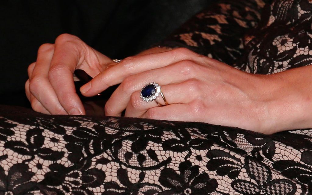 How big is Kate Middleton's ring?