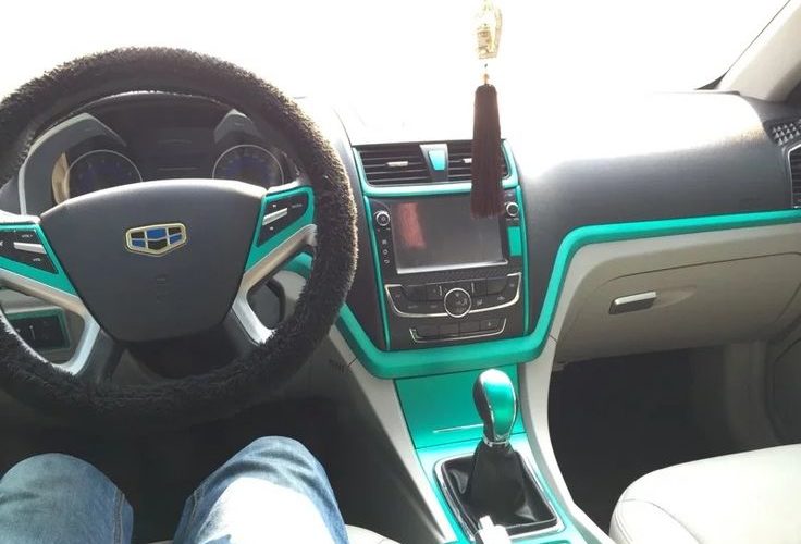 How can I decorate my car interior?