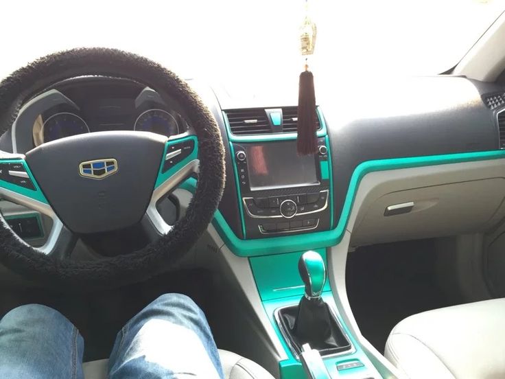 How can I decorate my car interior?
