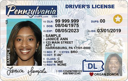 How can I get a free PA state ID?