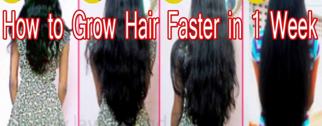 How can I grow my hair faster naturally at home?