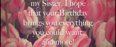 How can I make my sister birthday special?