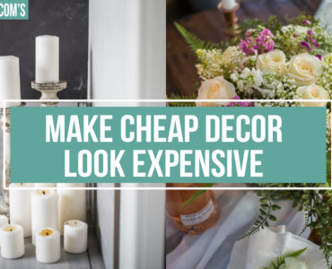 How can I make my wedding look expensive?