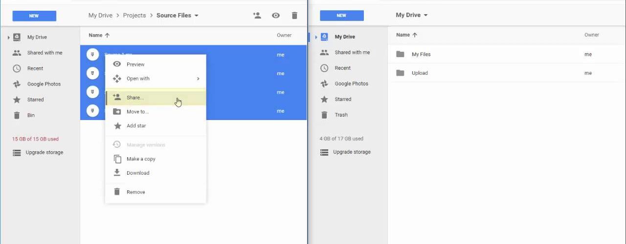 How can I print from Google Drive?