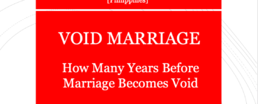 How can I void my marriage in the Philippines?