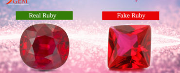 How can you tell if a pink stone is real?