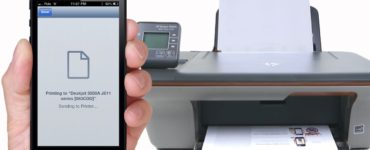 How do I connect my phone to my printer via USB?