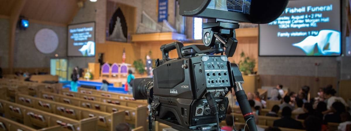 How do I live stream my church services?