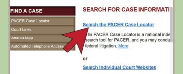 How do I look up a case?