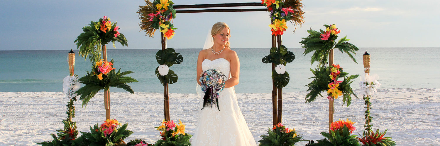 How do I plan a beach wedding in Destin Florida?