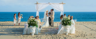 How do I plan a small intimate beach wedding?