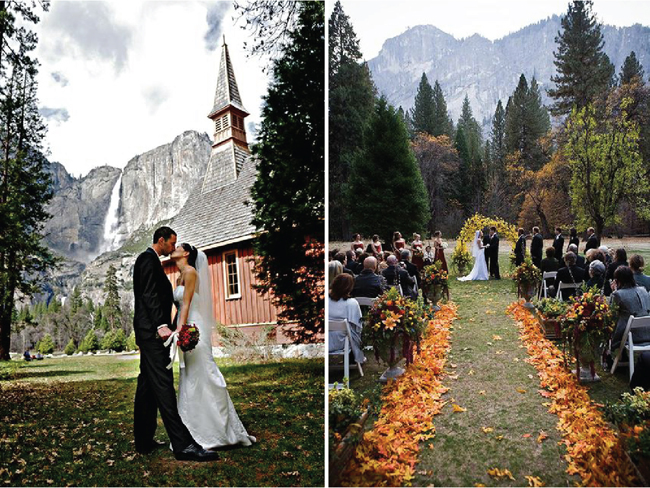 How do I plan a wedding in Yosemite?