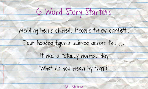 How do you begin a story?