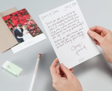How do you end a wedding card?