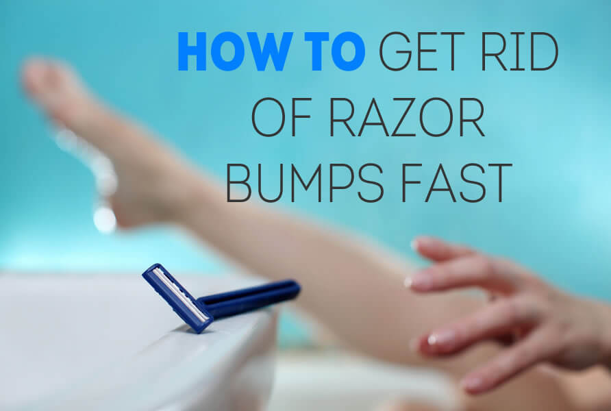 How do you get rid of shaving rash fast?