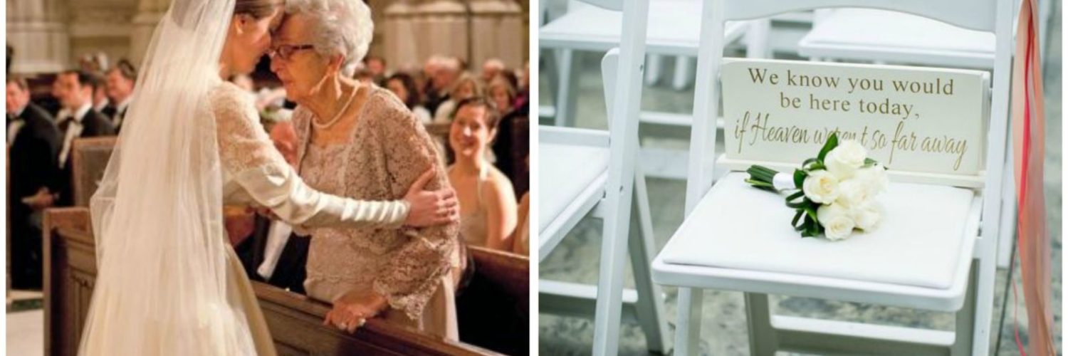 How do you honor grandparents at a wedding?