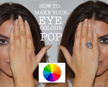 How do you make blue eyes look bluer?