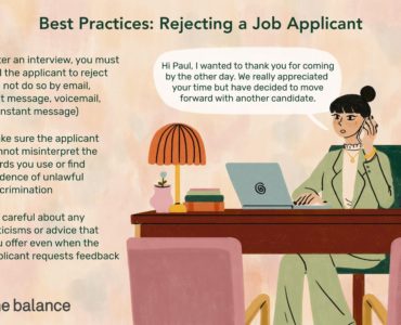 How do you reject someone professionally?