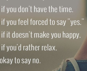 How do you say no in a difficult situation?