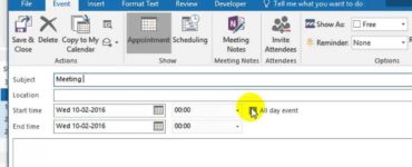 How do you send a meeting invite in Outlook?