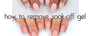 How do you soak off nails?