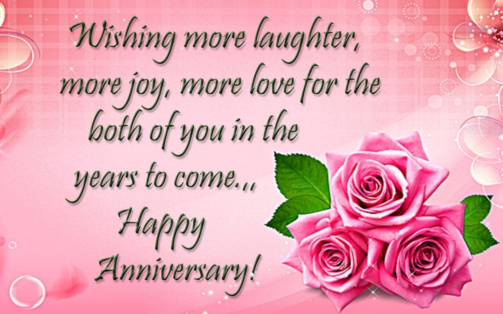 How Do You Wish Happy Anniversary To Both 
