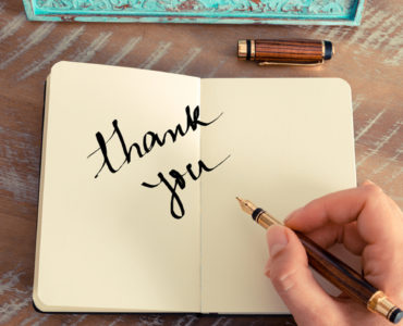 How do you write a beautiful thank you note?