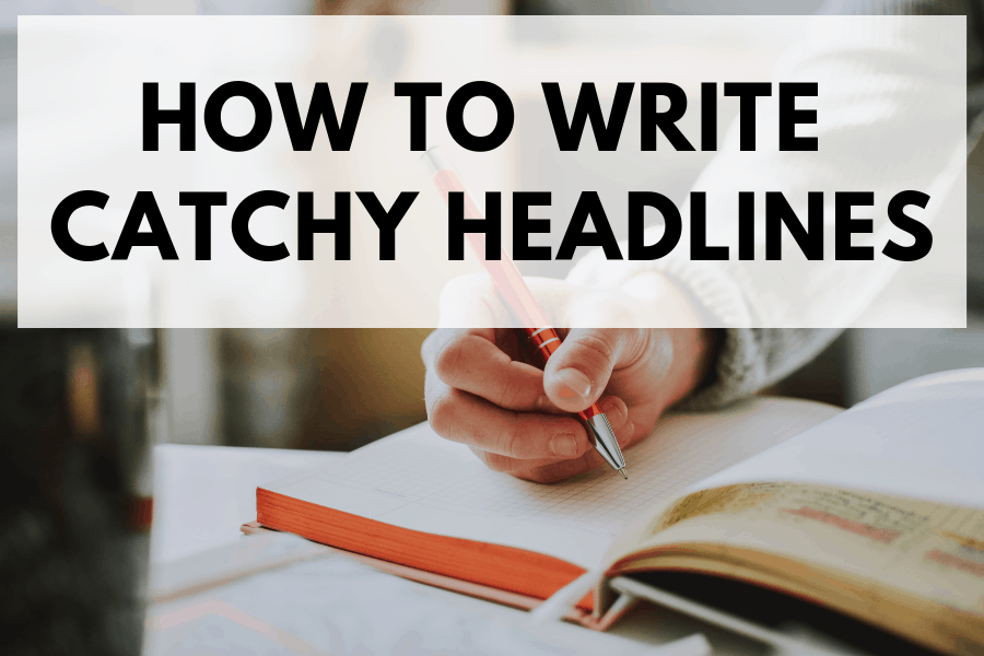 How do you write a catchy phrase?