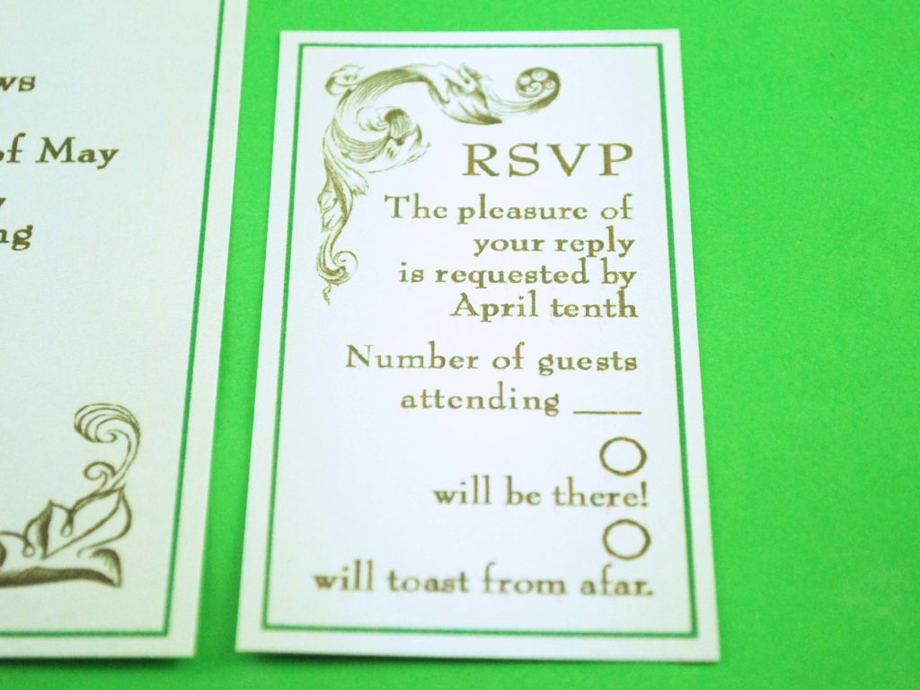 How do you write a formal invitation?