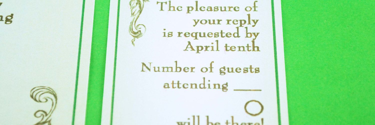 How do you write a formal invitation?