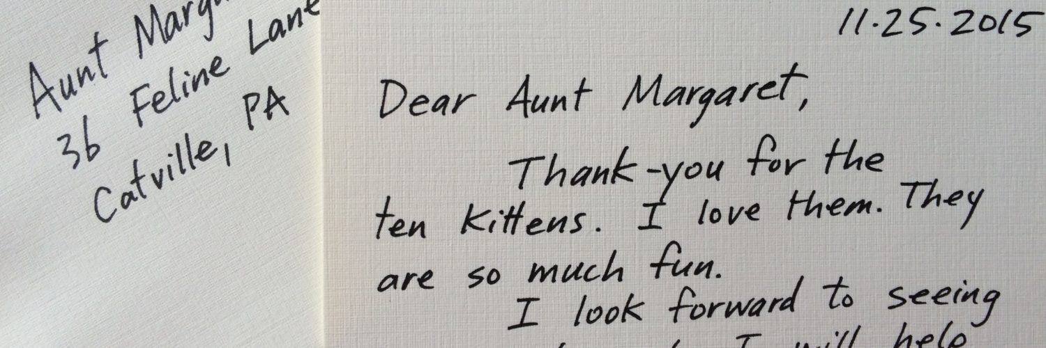 How do you write a thank you card example?