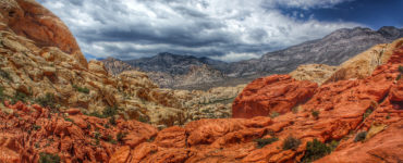 How far is the Red Rock Canyon from Las Vegas?