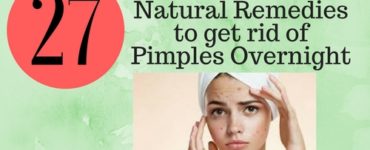 How get rid of pimples overnight naturally?