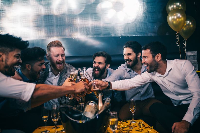 How long before the wedding should the bachelor party be?