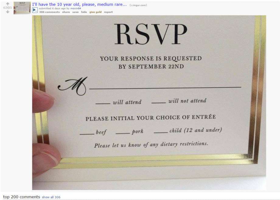 How long before wedding should guests RSVP?