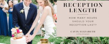 How long does a wedding reception last?