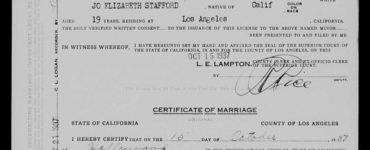 How long does it take to get a marriage license in California?