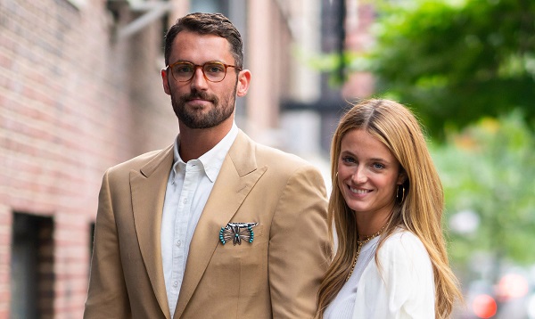 How long have Kevin Love and Kate Bock been together?
