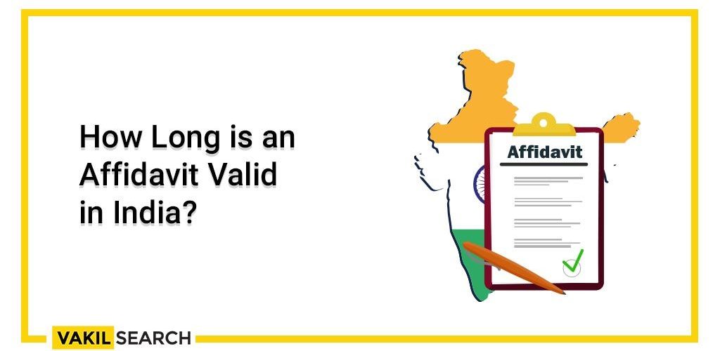 How long is affidavit of Support valid for?