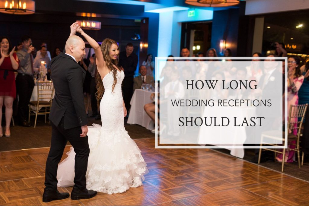 How long should a reception last?