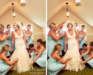 How many hours before wedding should bride be ready?