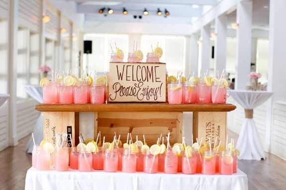 How many welcome drinks should you have at a wedding?