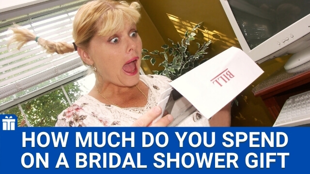 How much do you give for bridal shower?