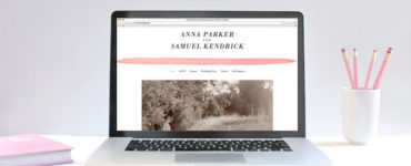 How much does Minted wedding website cost?