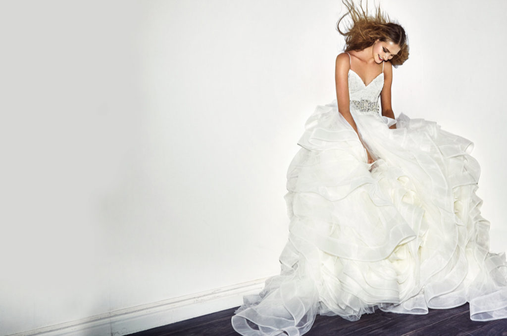 How much is a Vera Wang wedding dress?