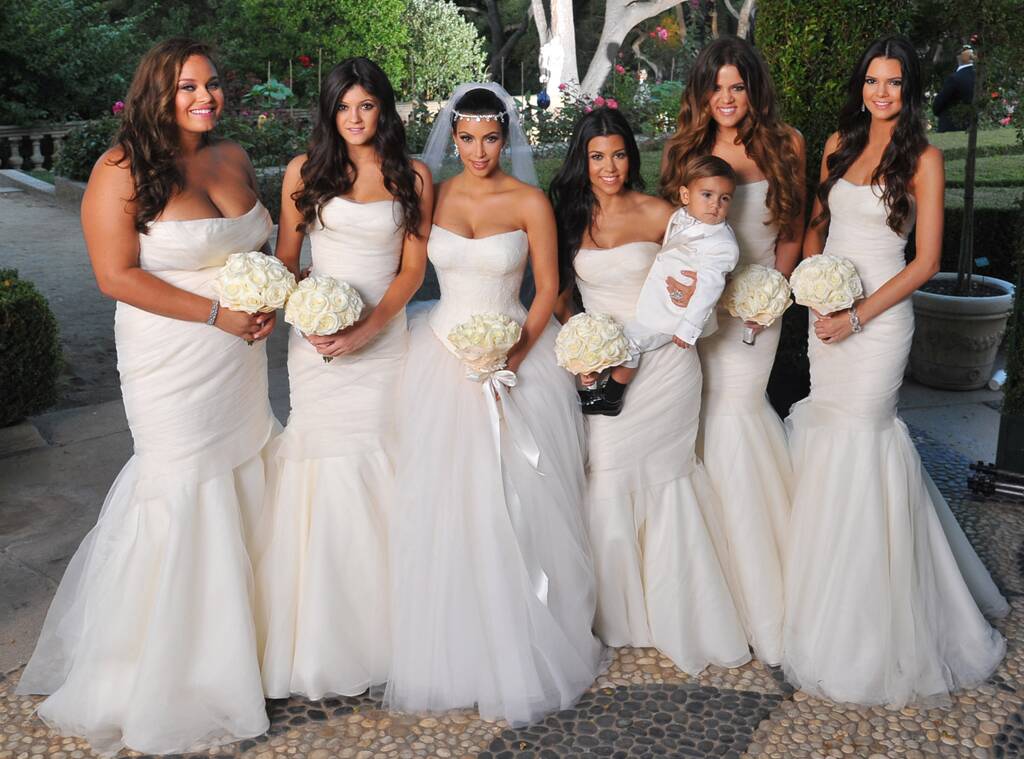 How much was Kim Kardashians wedding dress?