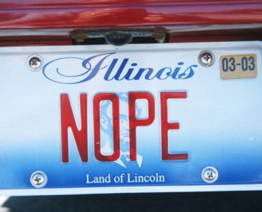 How much will license plates cost in Illinois in 2020?
