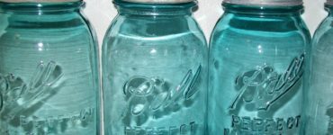 How old are blue mason jars?